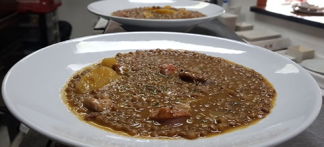 Lentejas con chorizo